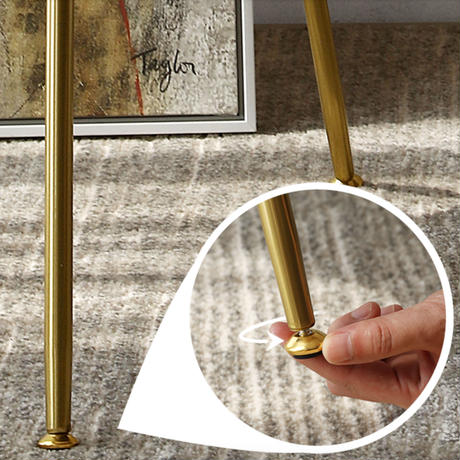 ホワイトファー リビングチェア