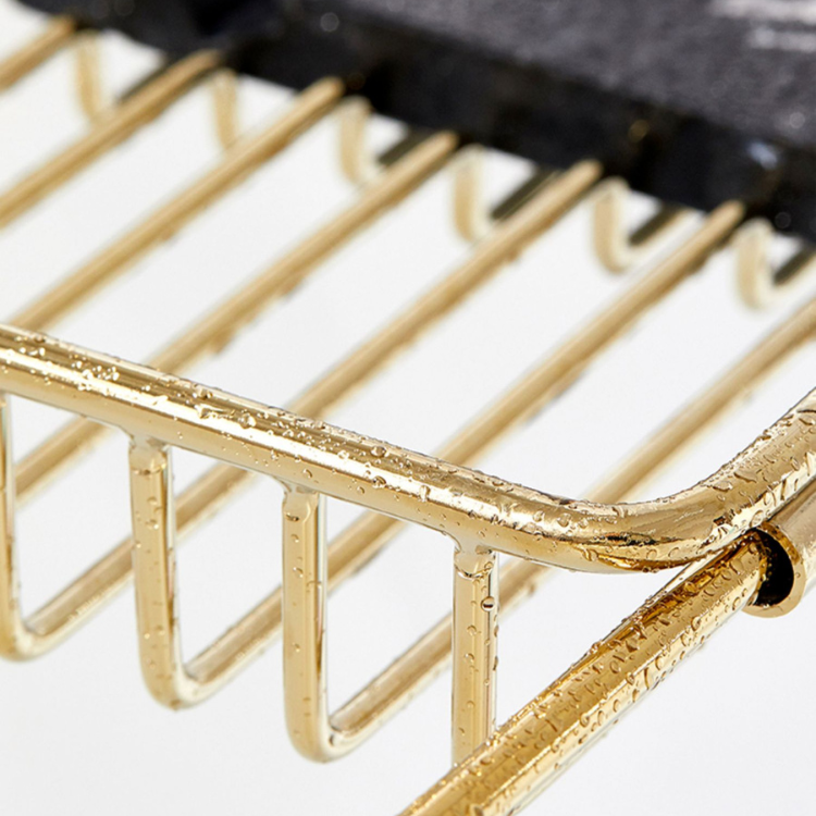 ラグジュアリー大理石バスタブラック