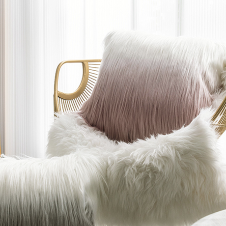 ロングファー クッションカバー（2カラー）