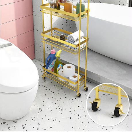 スリム三段フロアカート