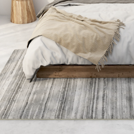 シンプルモダンベッドサイドラグ【60cm×160cm】