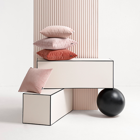 ベルベットローズクッションカバー