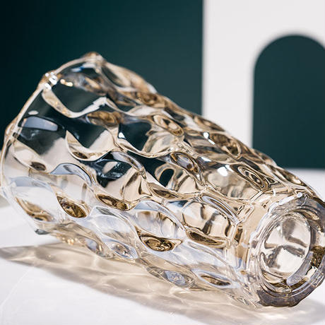 ラグジュアリーボヘミヤガラスフラワーベース