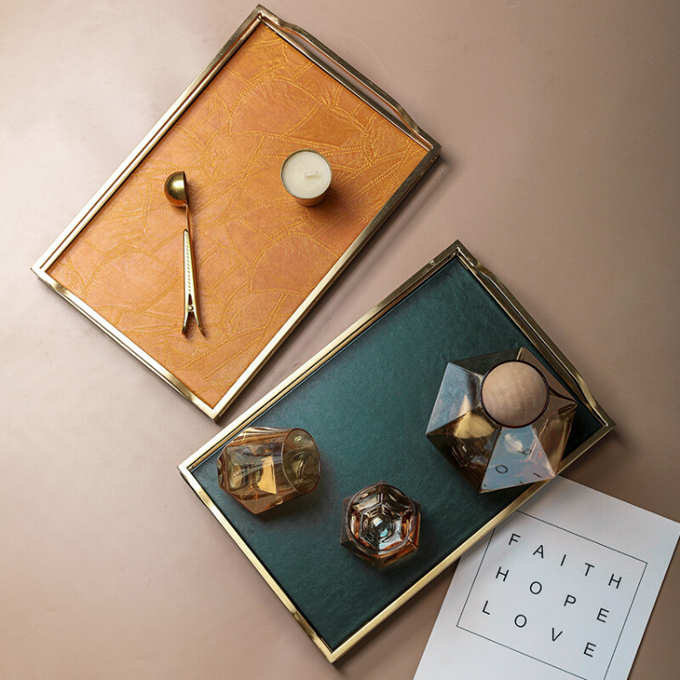 エレガントゴールドエッジトレイ