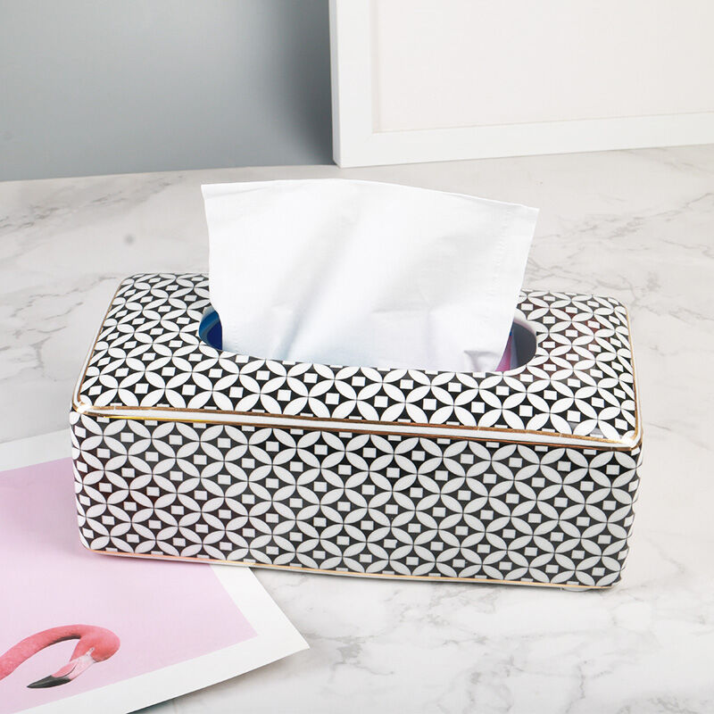 イタリアン モザイクティッシュボックス