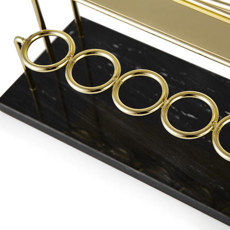 ブラック×ゴールドメイクブラシホルダー（C）