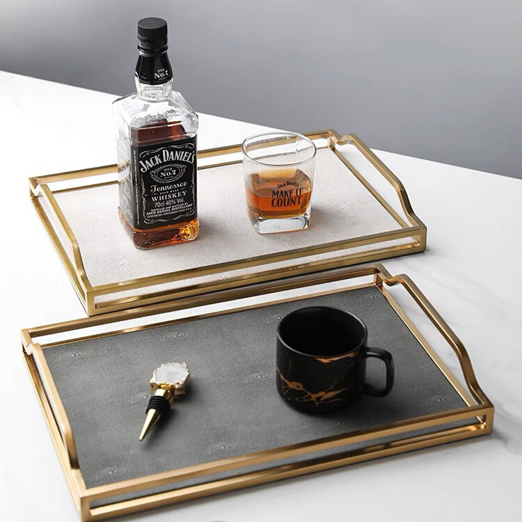 エレガントゴールドエッジトレイ