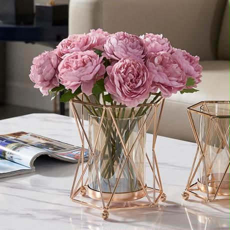 ゴールド網目フラワーベース