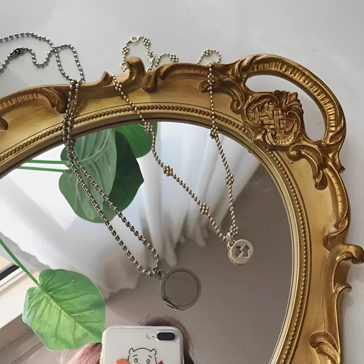 エレガントヴィンテージミラートレー