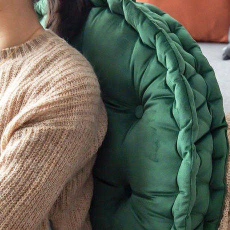 ラウンドビスケットクッション