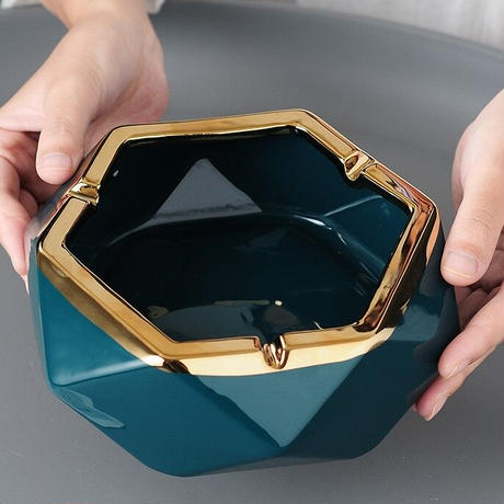 ゴールド コートセラミック灰皿