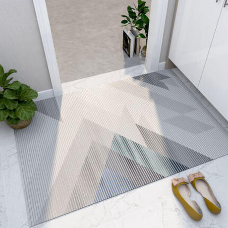 モダンデザイン玄関フロアマット