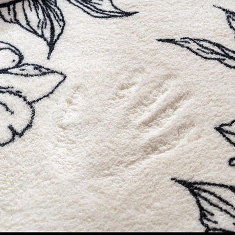 ボタニカルフラワーラグ