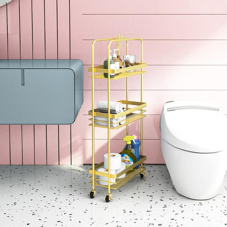 スリム三段フロアカート