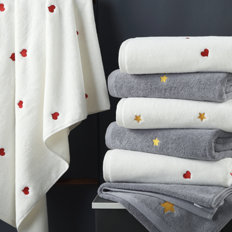 コットンポイントバスタオル