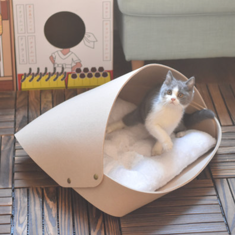 ウールフェルトペットベッド