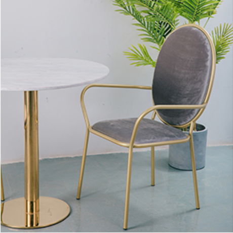 モダンアイアンダイニングチェア