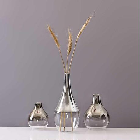 シルバークリア フラワーベース