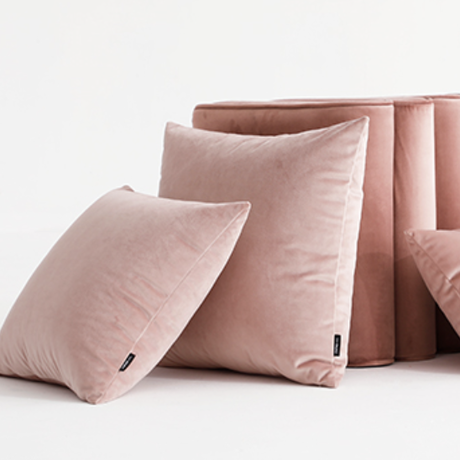 ベルベットローズクッションカバー