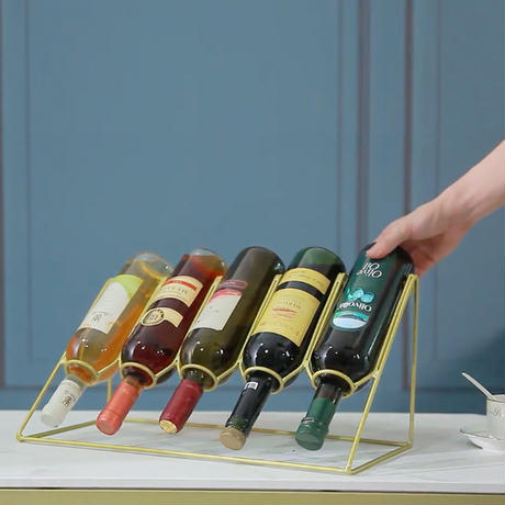 ディスプレイデザインボトルラック