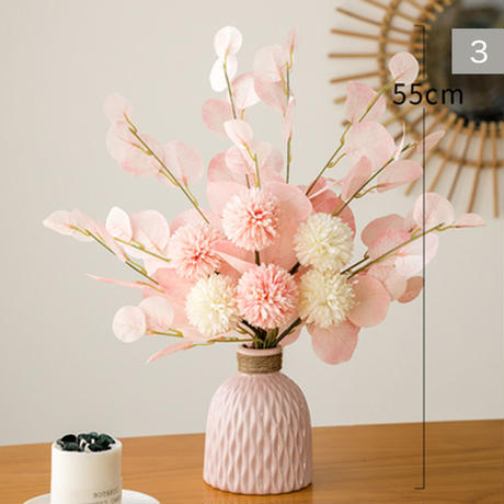 キルティングフラワーベース（ブーケ付き）