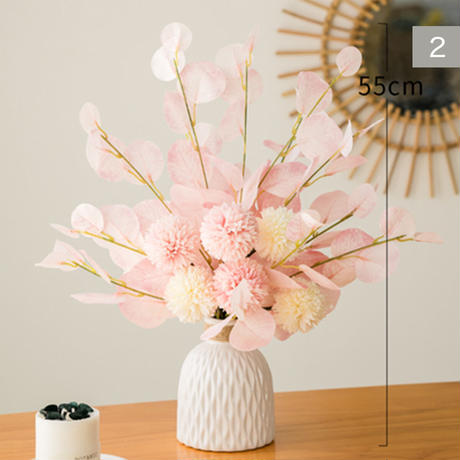 キルティングフラワーベース（ブーケ付き）