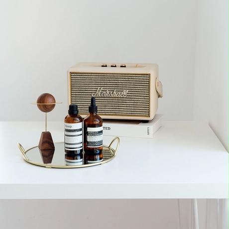 ゴールドミラートレイ